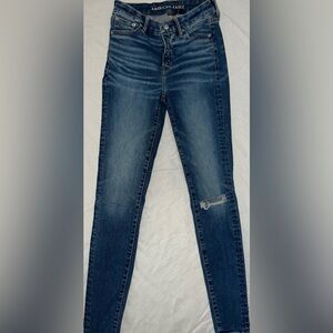 American Eagle high rise jeans - size 0